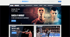 Desktop Screenshot of frankwarren.com